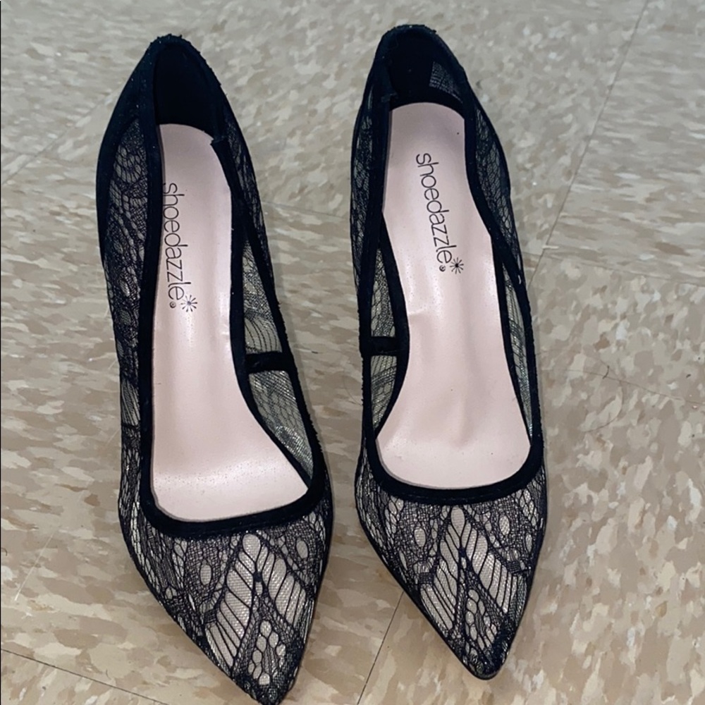 Laced stilettos